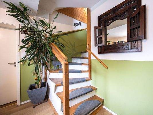 Blick aus dem Souterrain