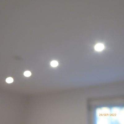 Deckenbeleuchtung in allen Räumen