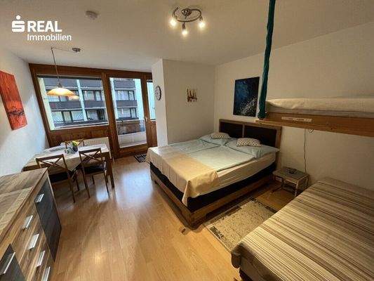 Wohn-/Schlafbereich Wohnung 2