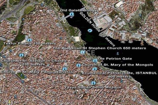 Touristic Historical Mansion in Fatih with Halic and Sea Views