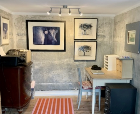 OG: Esszimmer mit Büro