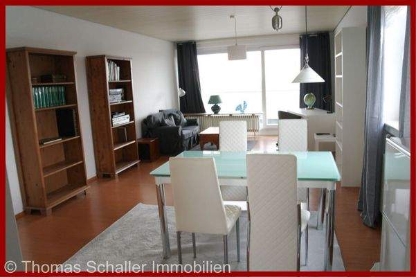 Blick Wohn- Esszimmer