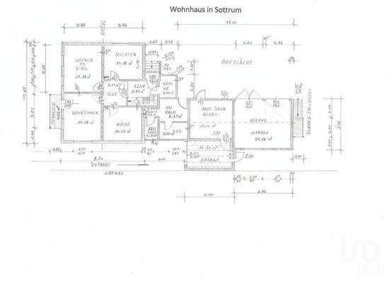 Grundriss Erdgeschoß