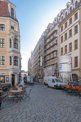 Objektansicht in Bauphase