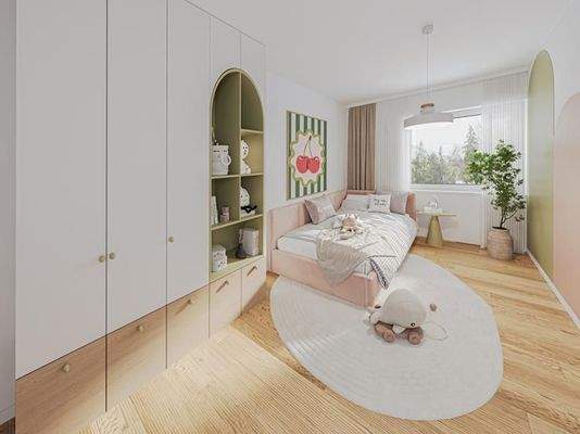 Kinderzimmer 1 visualisiert