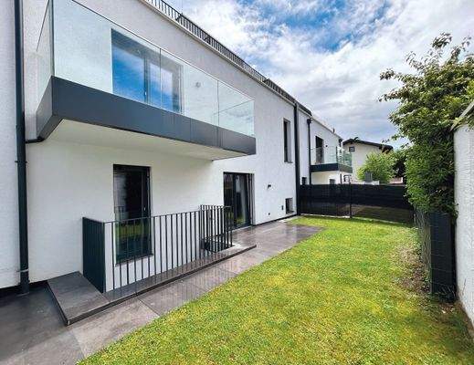 privater Gartenbereich