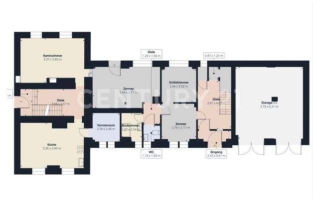 Grundriss Erdgeschoss