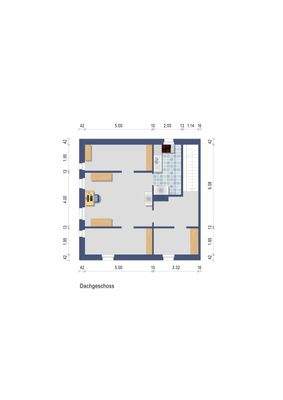 Grundriss Dachgeschoss