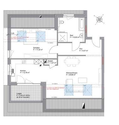 Wohnung Nr. 7 - Dachgeschoss