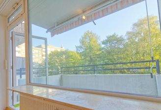 Ruhige Wohnung mit viel Platz