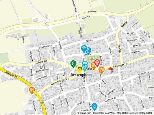 Geolyzer Kartenausschnitt