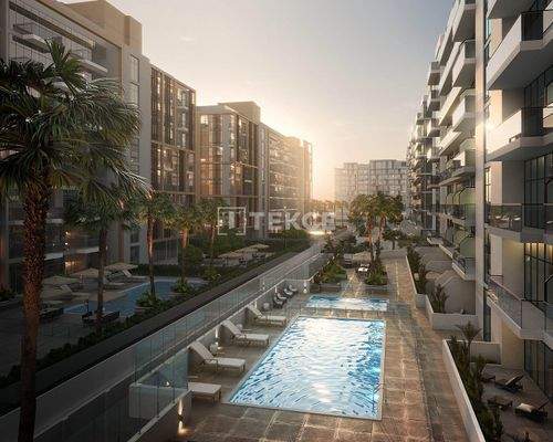 Apartments with a Crystal Lagoon in a Complex in Dubai Meydan