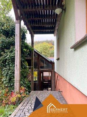 Zugang zum Hintereingang