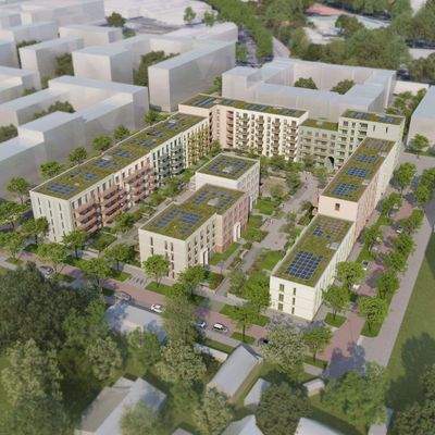 MOSAiK: Kapitalanlage in Düsseldorf (Birdview)