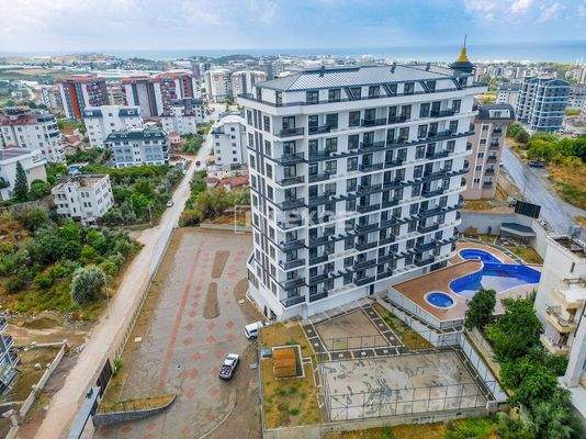 Elegant Design Flats in a Complex in Alanya Antalya