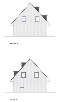 Schnitte West/Ost Muster