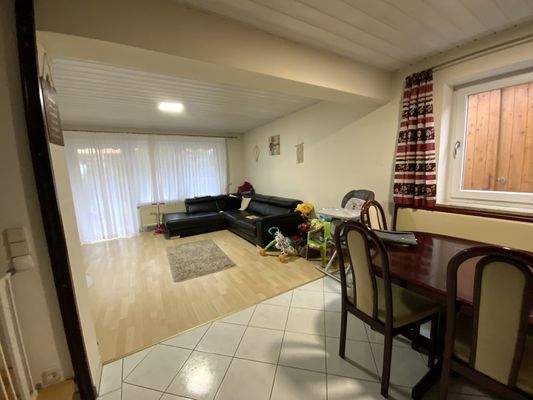 Wohn-/Eßzimmer im EG