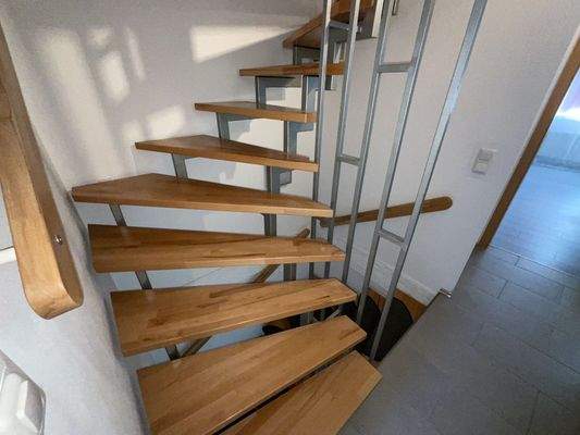 Aufgang zum Spitzboden