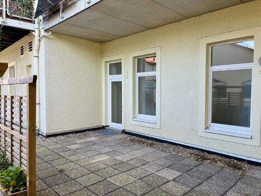 Außenbereich vor dem Wohnungseingang