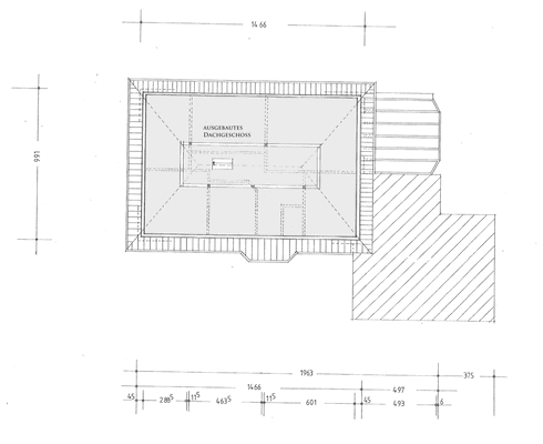 Grundriss Dachgeschoss