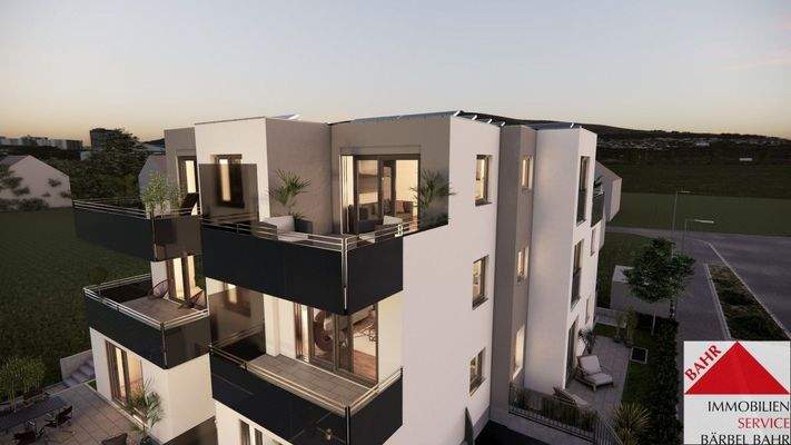 Projektierte Ansicht WE 6