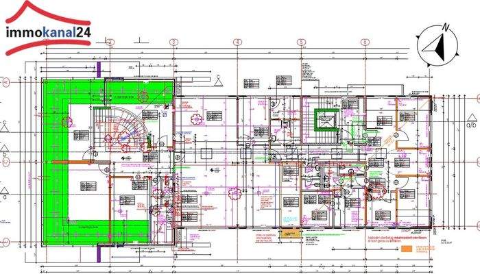 Grundriss Bürogebäude OG