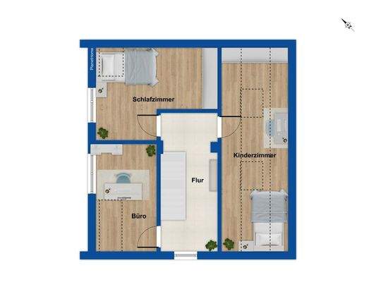 Grundriss Dachgeschoss