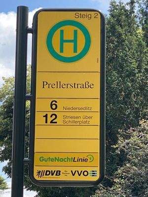 nächste Haltestelle fussläufgig 2 Gehminuten