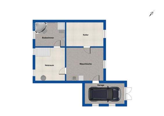 Grundriss Kellergeschoss