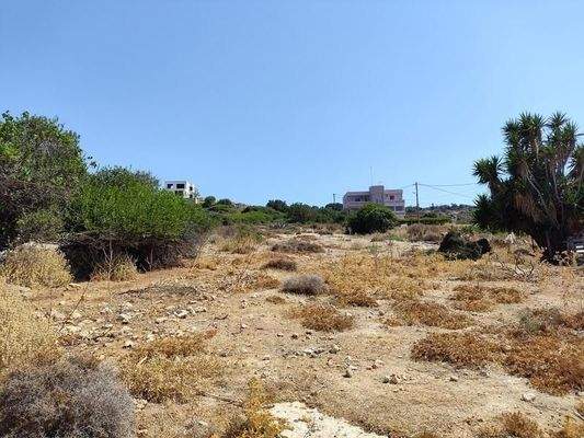 Kreta, Rethymno: Investitionsgrundstück mit Meerblick nahe Stadtzentrum zu verkaufen