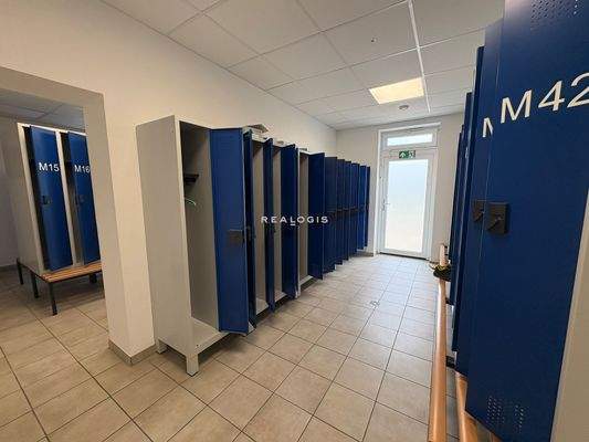 Innenansicht Umkleide