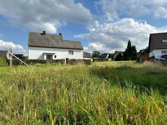 Ansicht ins Baugebiet