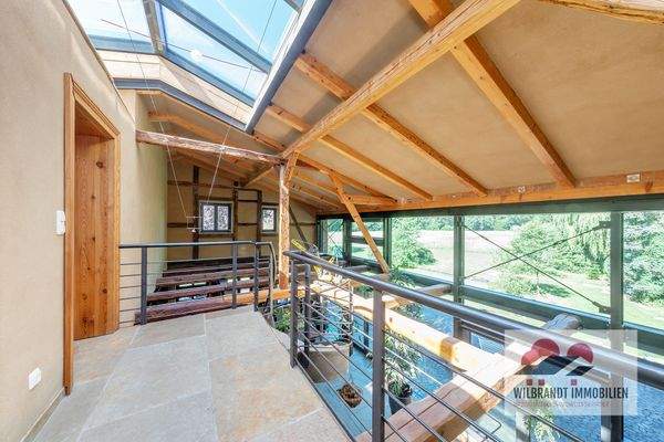 Galerie im Obergeschoss