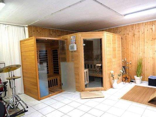Sauna im Keller