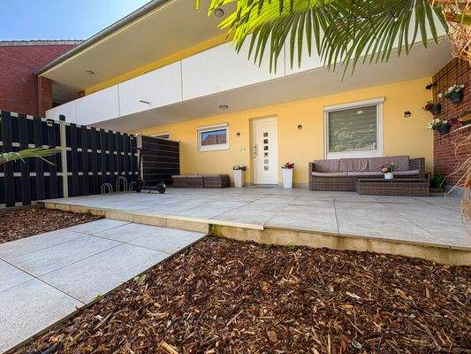 Barrierefreie Terrasse / Gartenbereich