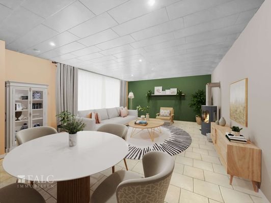 Modernisierungsvorschlag Wohnzimmer
