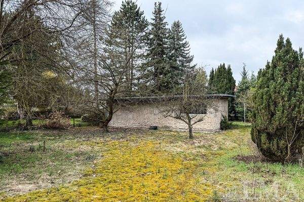 Blick vom hinteren  Garten