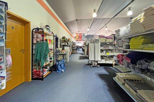 Säulenfreier Ausstellungsraum