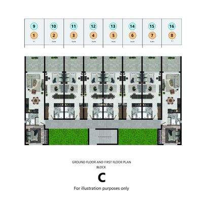 Apartments in a Complex Close to the Sea in North Cyprus Tatlısu