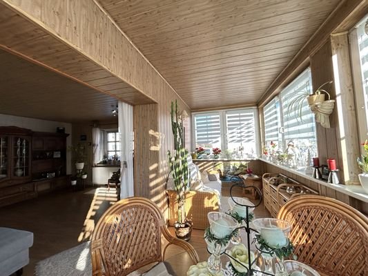Wintergarten am Wohnzimmer