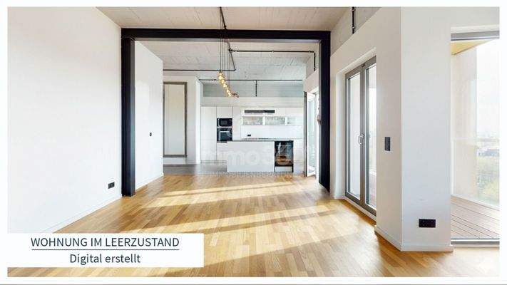 Wohnung im Leerzustand