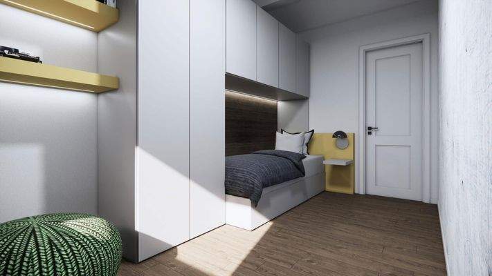 Wohnung 3 - Kinderzimmer/Büro