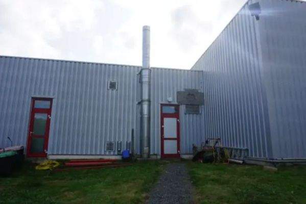 Gebäude, Rückseite 