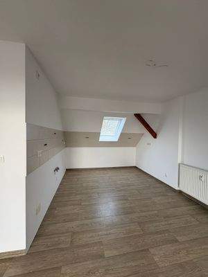 Wohnküche mit Balkon