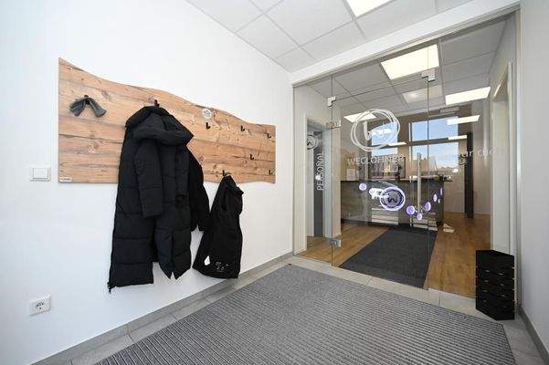 Freundlicher Eingangsbereich