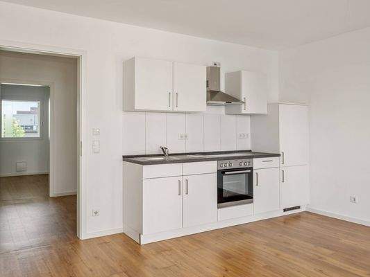 Ansicht III: Wohn- und Esszimmer