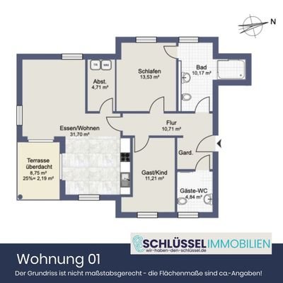 Grundriss | Wohnung 01