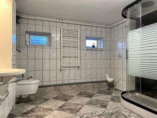 Duschbad im KG (Souterrain)