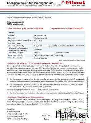 Energieausweis 