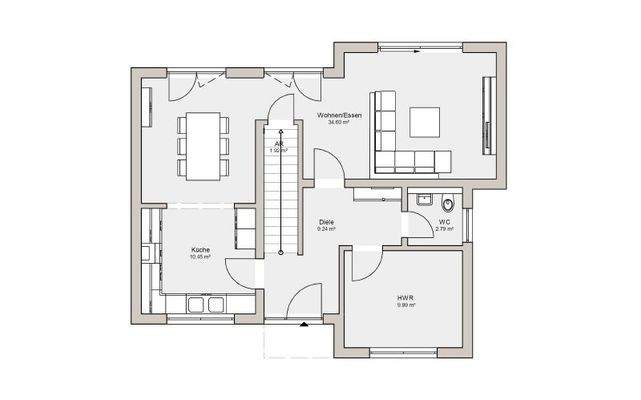 Grundriss Erdgeschoss